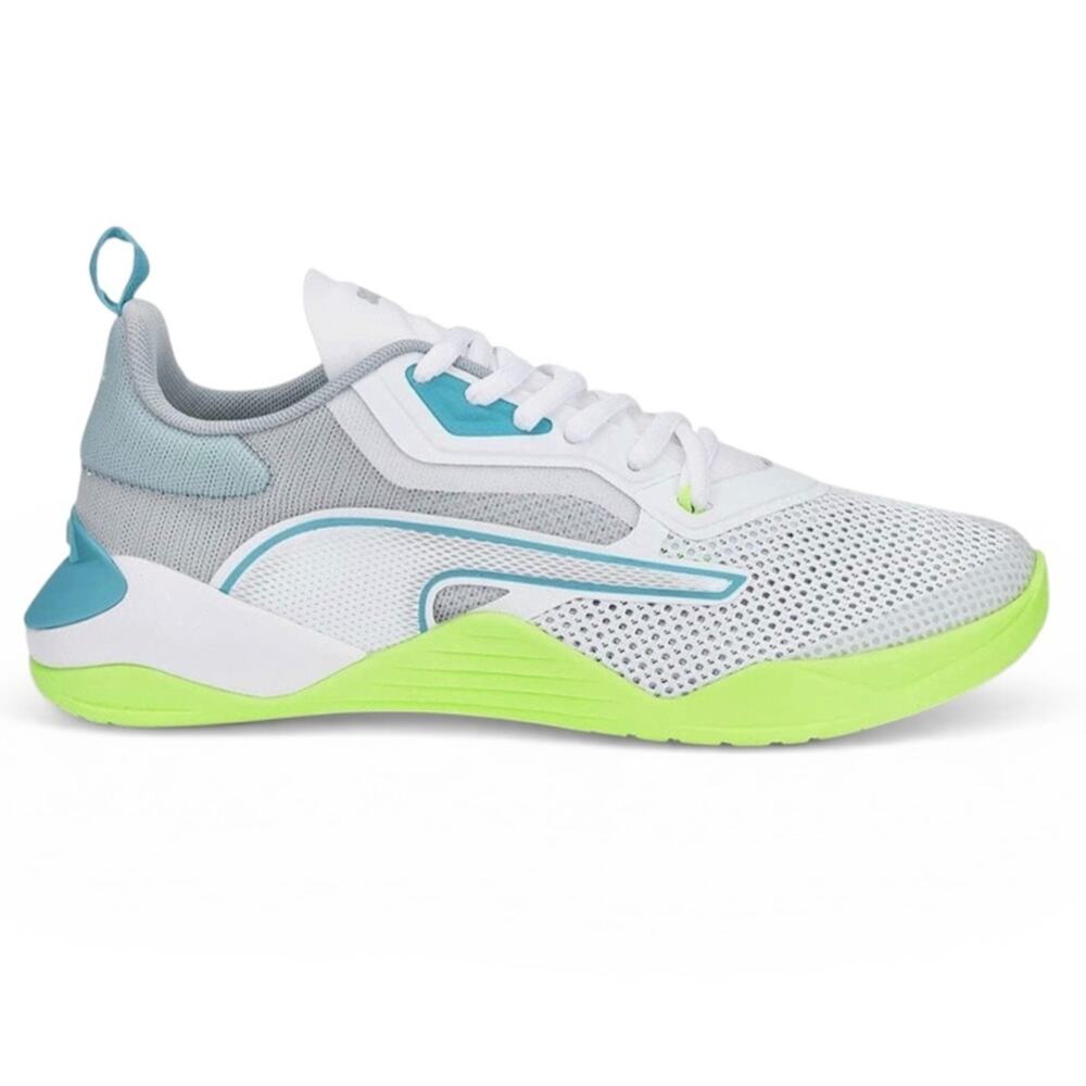 Puma Fuse 2.0 Women's Sneakers Athletic Shoes White Dust Aqua, 376169-05